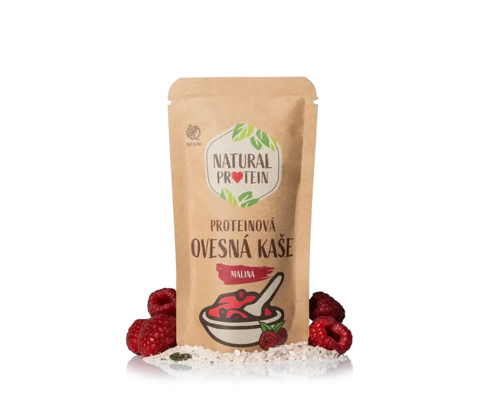 Proteinová ovesná kaše - Malina (60 g)