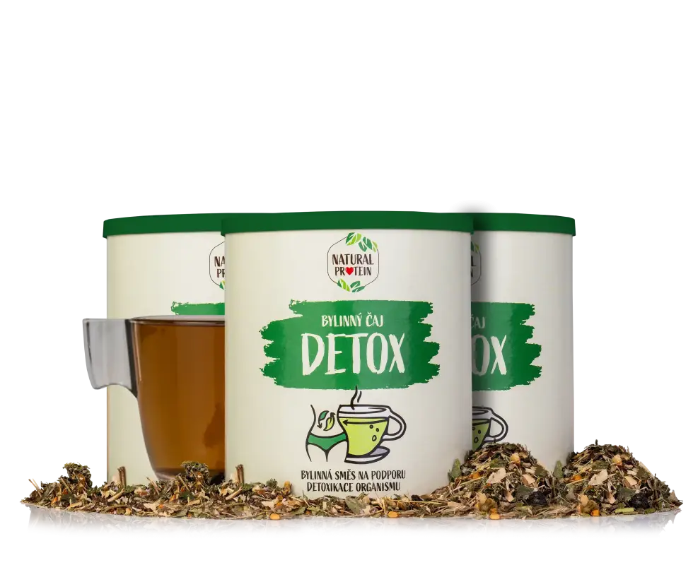 Bylinný sypaný čaj - detox 3 kusy