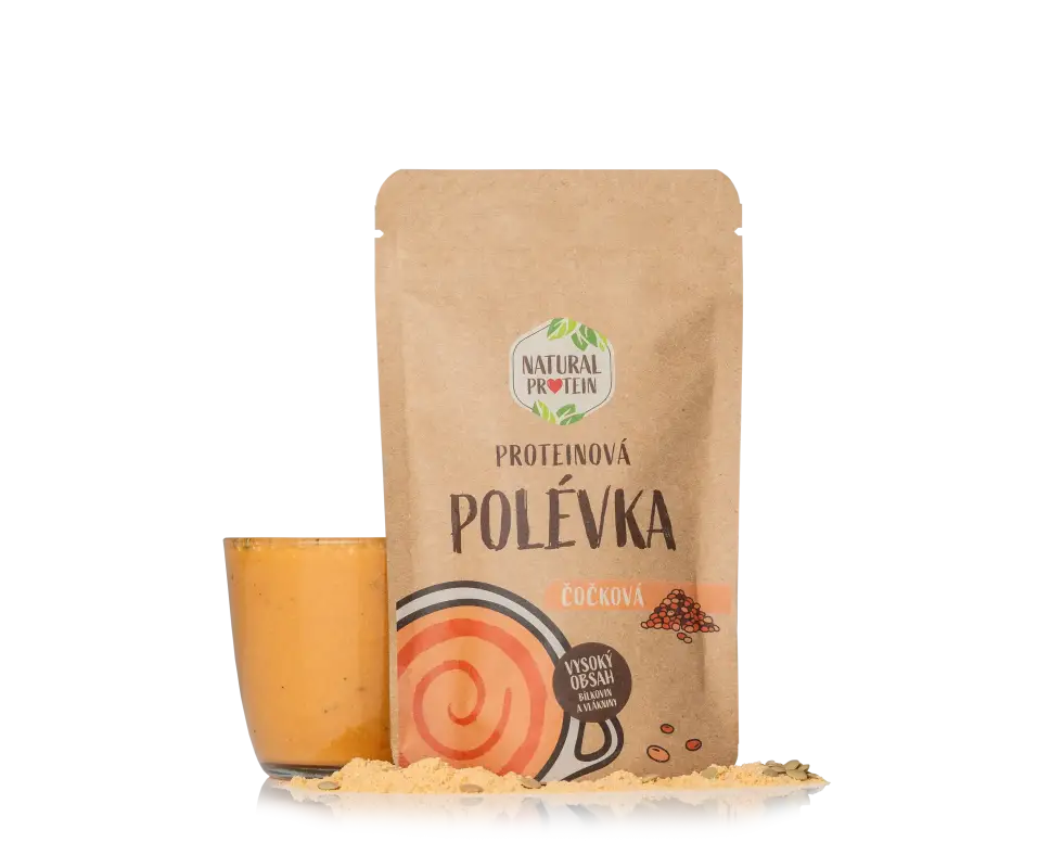 Proteinová polévka - čočková