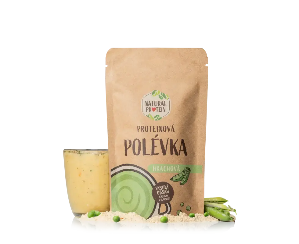 Proteínová polievka - hrachová