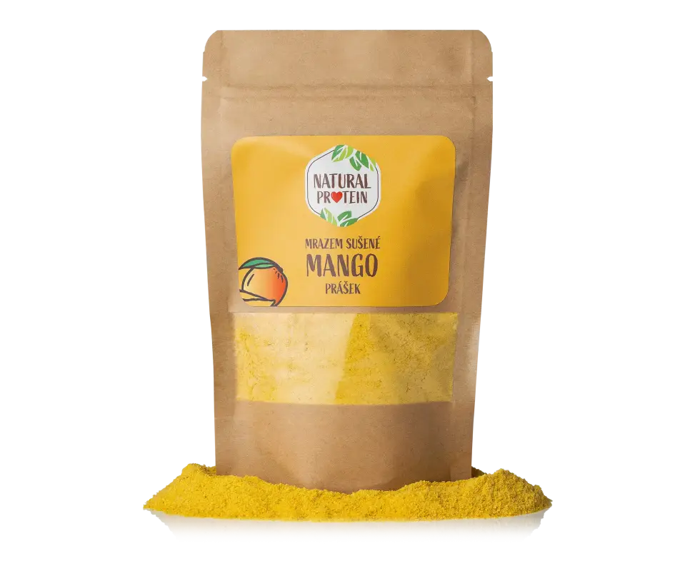 Mrazem sušené mango - prášek