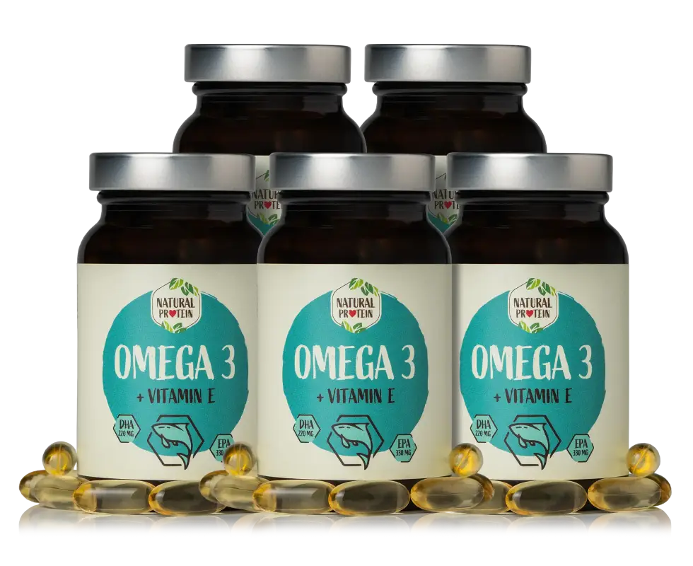 Omega 3 + Vitamin E 5 kusů