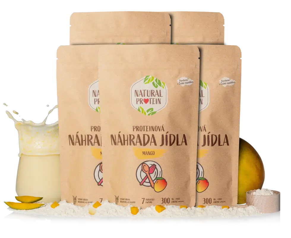 Náhrada jídla - Mango 5 kusů