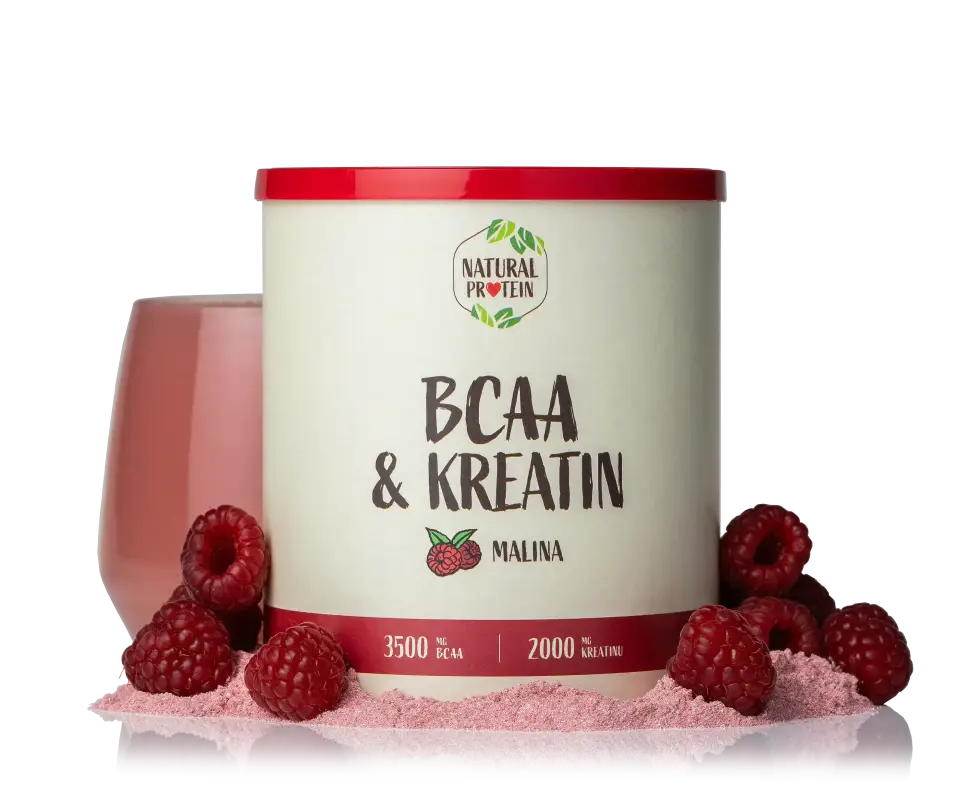 BCAA + Kreatin - malina 1 kus