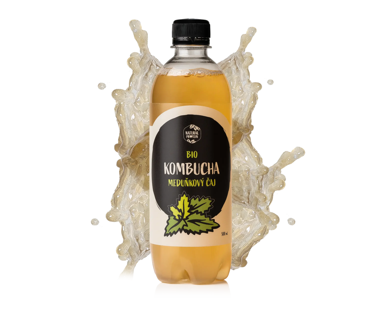 NaturalProtein BIO Kombucha - meduňkový čaj