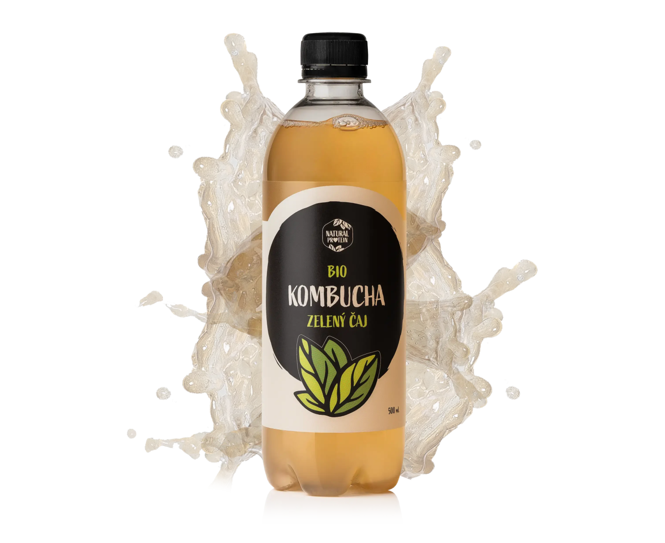 NaturalProtein BIO kombucha - zelený čaj