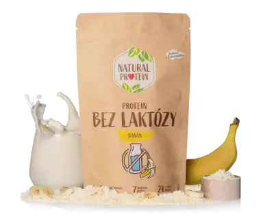 Bezlaktózový protein - Banán 1 kus