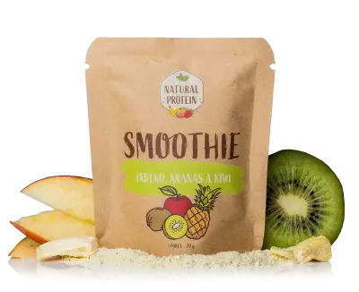 Smoothie - Ananas, kiwi, jablko 1 kus