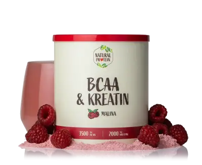 BCAA + Kreatin - malina 1 kus