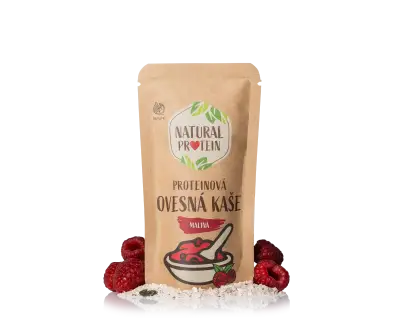 Proteinová ovesná kaše - Malina (60 g) 1 kus