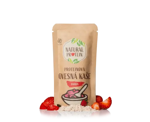 Proteinová ovesná kaše - Jahoda (60 g)