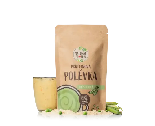 Proteinová polévka - hrachová