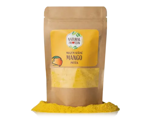 Mrazem sušené mango - prášek 1 kus